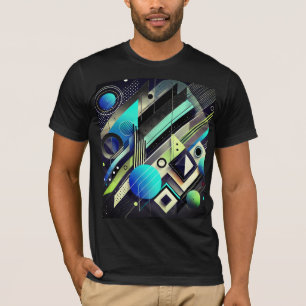 Bold Geometric Fashion Design   Minimalist Shapes  T-Shirt