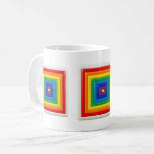 Bold Geometric Pop Art Coffee Mug