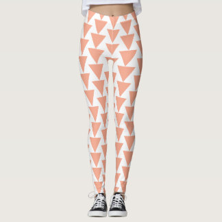 Bold Geometric Triangle Leggings