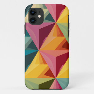 Bold Geometric Triangle Pattern IPhone Case