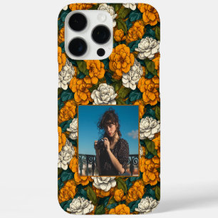 Bold Girlfriend Gift Gardenias Custom iPhone 16 Pro Max Case