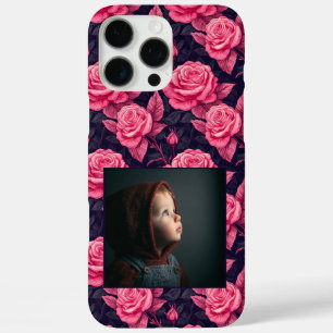 Bold Girlfriend Gift Rose Floral Custom  iPhone 16 Pro Max Case