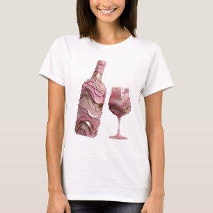 Bold Gold ABSTRACT ART Abstract Design T-Shirt