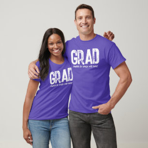 Bold Graduation Humour Design T-Shirt