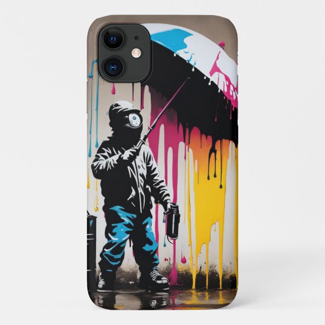Bold Graffiti Kid Design Case-Mate iPhone Case (Back)
