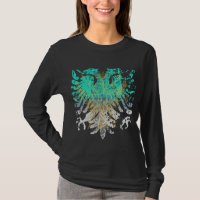 Bold Griffin Turquoise Gold On Black Carpe Diem