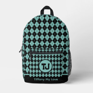 Bold Groomsmen Name Backpack For Him