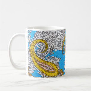 Bold Grungy Islamic Psychedelic Ornament Coffee Mug
