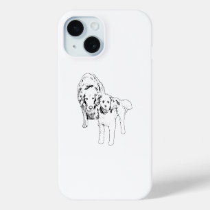 Bold Guard, Playful Pair iPhone 15 Case