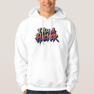 Bold Hacker Vibes: T-Shirt Hoodie