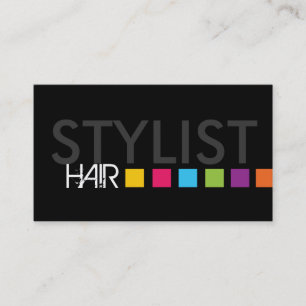 Bold Hair Salon Business Card