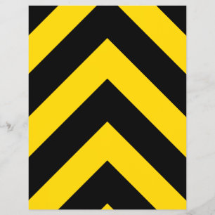 Bold Highway Traffic Bumble Bee Chevrons Flyer