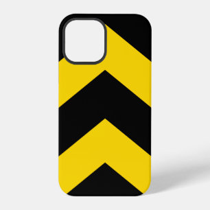 Bold Highway Traffic Bumble Bee Chevrons iPhone Case
