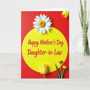 Bold Hues Mothers Day Card