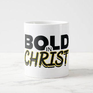 BOLD IN CHRIST LARGE COFFEE MUG