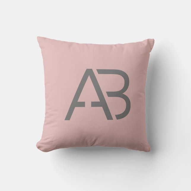 Bold in pink cushion (Front)
