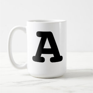 Bold Initial Mugs