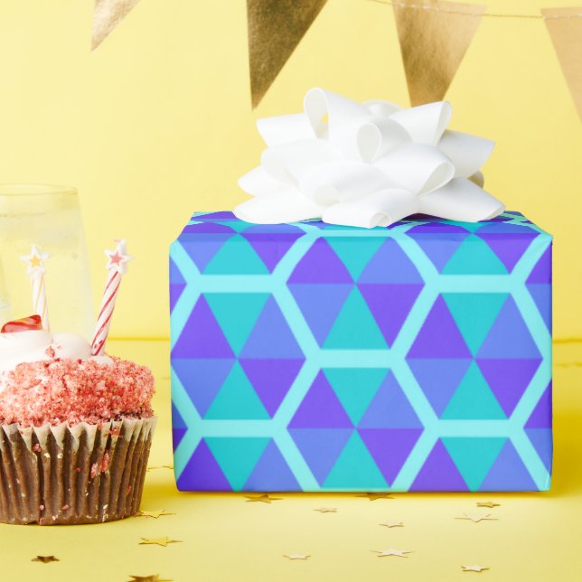 Bold Initial Premium Heartfelt Bridal Shower Wrapping Paper (Birthday Party)