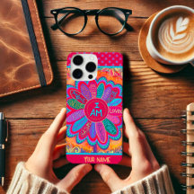 Bold Inspiring I AM Flower Colourful Cute Name