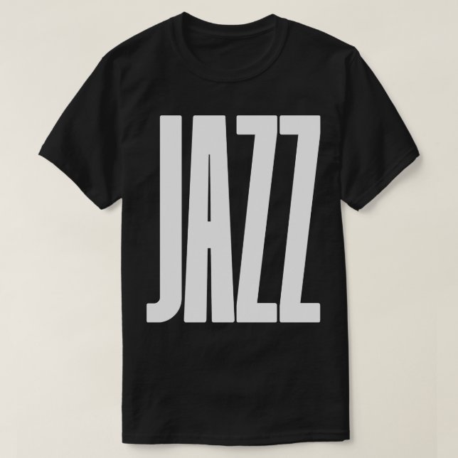 Bold Jazz T-Shirt (Design Front)