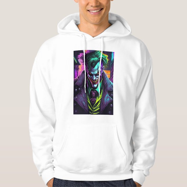 Bold Joker Printed T-Shirt – Stand Out in Style! Hoodie (Front)