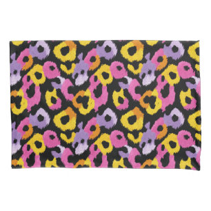 Bold Leopard Animal Print Retro Glam Chic  Pillowcase