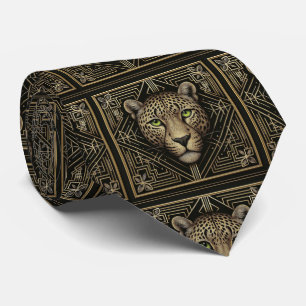 Bold Leopard Tie   Masculine Men's Fashion