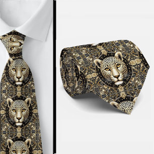 Bold Leopard Tie   Masculine Men's Fashion