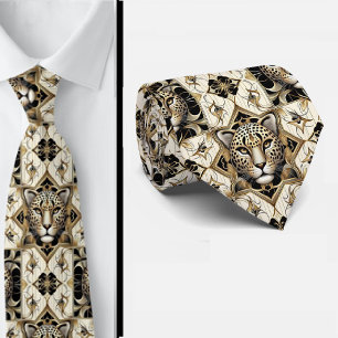 Bold Leopard Tie   Masculine Men's Fashion