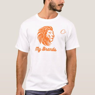 Bold Lion Logo "My Brands" Men's T-Shirt