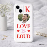 Bold Love Is Loud Valentine’s Day Heart Typography