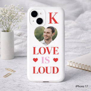 Bold Love Is Loud Valentine’s Day Heart Typography