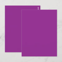 Bold Magenta Wedding Invite with Minimal Style
