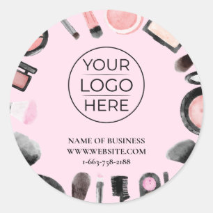 Bold Makeup Artist Logo Sticker Leave a review