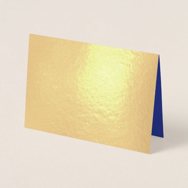 Bold Minimal Wedding Invite in Deep Blue (Front)
