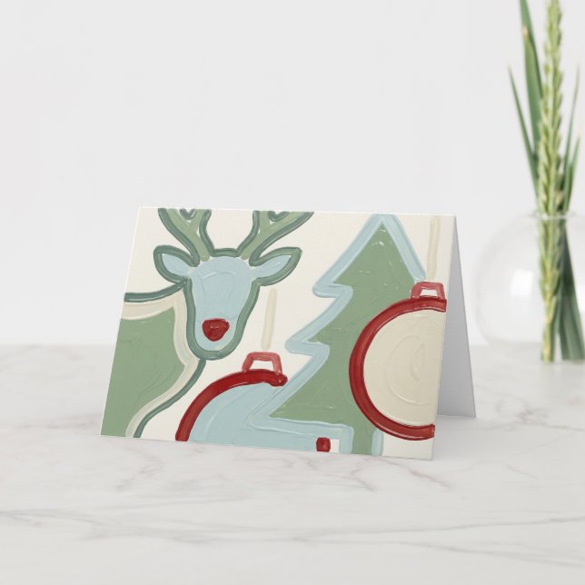 Bold Minimalist Christmas Card (Front)