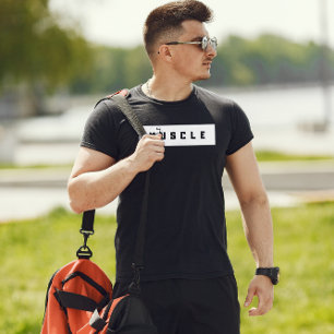 Bold Minimalist Muscle T-Shirt