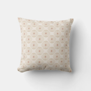Bold Minimalist Poppy Textured Floral Pink Cushion
