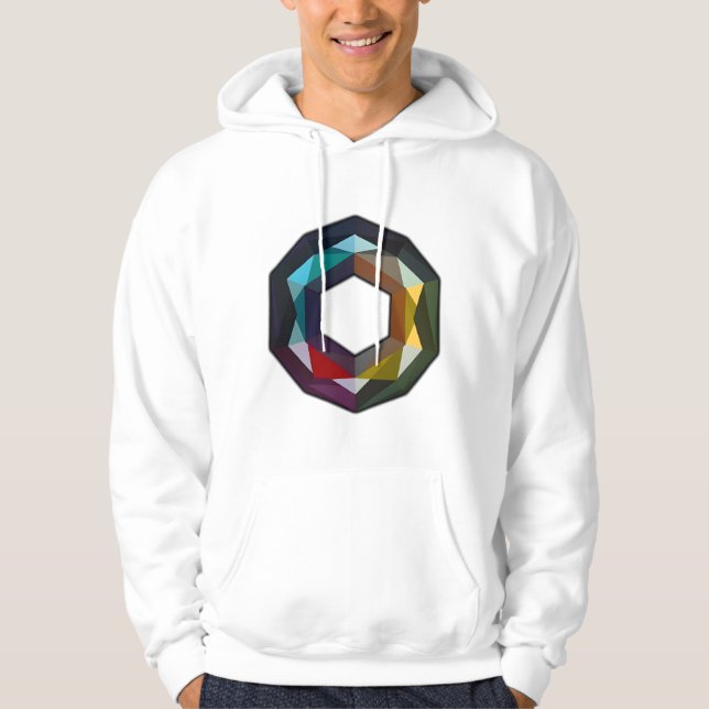 Bold & Modern Abstract Art  Hoodie (Front)