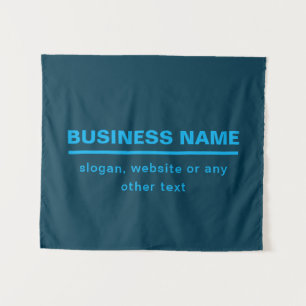 Bold Modern Business Name Template   Blue Tapestry