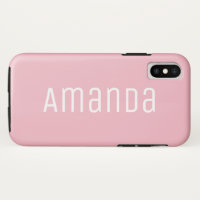 Bold Modern Font Pink