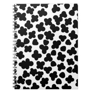 Bold Monochrome Shapes Notebook
