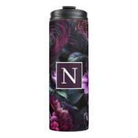 Bold Moody Flowers Black Enchanted Floral Garden