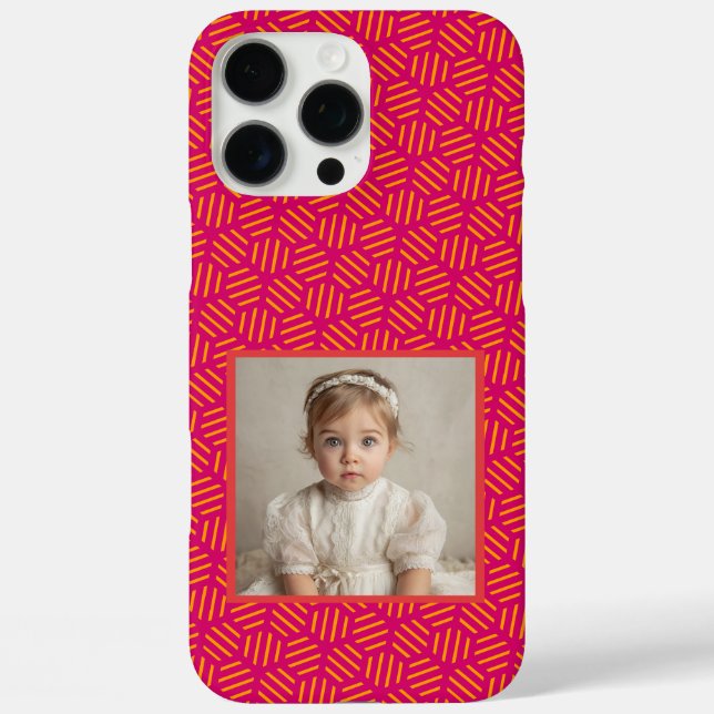 Bold Mother'S Day Gifts Hexagon Pattern  Case-Mate iPhone Case (Back)