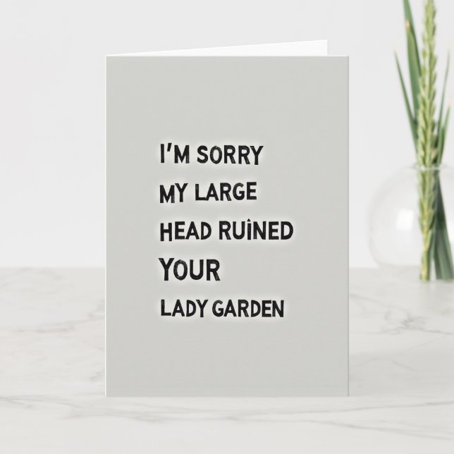 Bold Mothers Day Saying Card (Front)