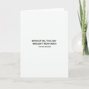 Bold Mothers Day Statement Card