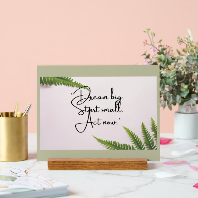 Bold Motivation for  Acrylic Sign (Wedding)