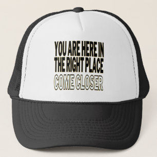 Bold Motivational Text Trucker Hat