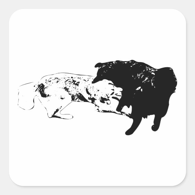 Bold Moves, Art Sticker (Front)