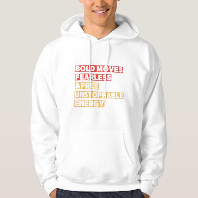 Bold Moves Fearless Free T-shirt | Energrtic Tee (Front)